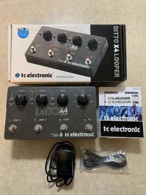 Pedal de guitarra TC Electronic Ditto X4 Looper Foto 1 de 4