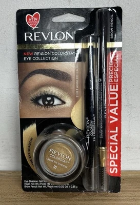 CONJUNTO DE LÁPIS MEL, KAJAL E SOBRANCELHA REVLON COLORSTAY CREME SOMBRA #725 - Dourado - Imagem 1 de 3
