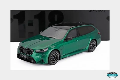 GT SPIRIT 1/18 BMW 5-SERIES M5 G91 TOURING 2024 GREEN ART. GT509 - Immagine 1 di 2