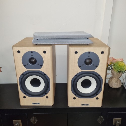 美品 タンノイ Tannoy Mercury mxR Light Maple 2 Tannoy Mercury MxR Light Maple Vintage Bookshelf Speakers Front