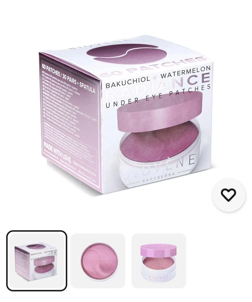 Biovene Radiance Hydrogel Eye Patches 60 Pack - 3 different patches - Image 1 of 4