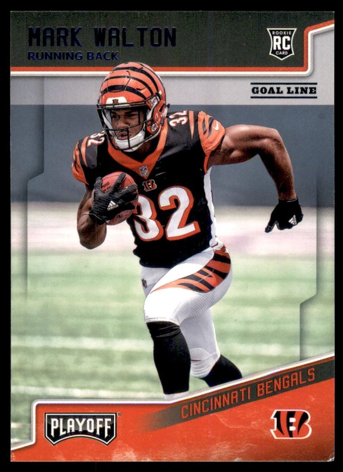 A8069- 2018 Playoff Goal Line #231 Mark Walton ( ROOKIE CARD) - NM-MT - Image 1 of 2