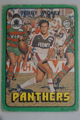 NRL Rugby League Vintage 1978 Scanlens Card Penrith Panthers Terry Wickey - image 1 of 4