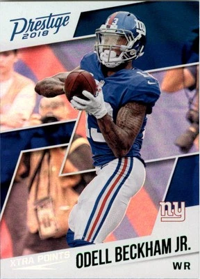 2018 Prestige Xtra Points Green #56 Odell Beckham Jr. - FB - Image 1 of 2