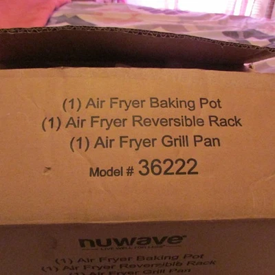 New NUWAVE Gourment Accessory Kit for the Brio Healthy Digital Air Fryer. #36222 - Image 1 of 4