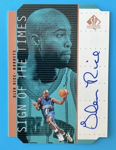 1998-99 SP Authentic Sign of the Times Glen Rice Bronze Auto Hornets - Picture 1 of 2