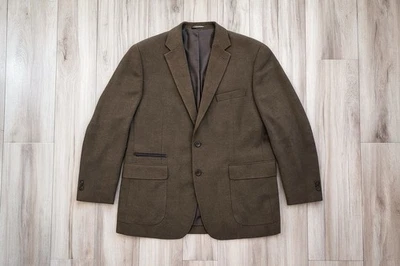 IBIZA Sportcoat Ravelli Twill Blazer Green 42R Business Heritage Work Casual - Image 1 of 4