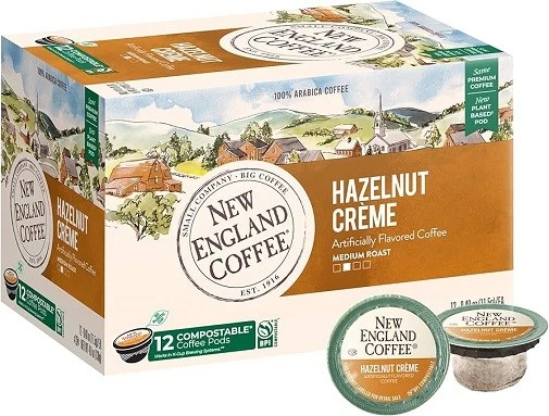 New England Coffee Hazelnut Creme Single Serve Pods - Image 1 of 1