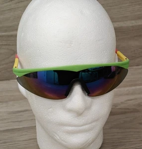 READ🔻Vintage 1992 Macho Man Randy Savage Sunglasses Rainbow Wrestling WWF RARE - Picture 1 of 15