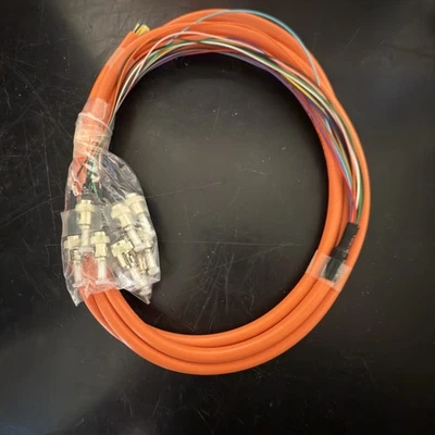 12 Fiber Pigtail Multimode 9/125 (Orange Jacket) - Image 1 of 3