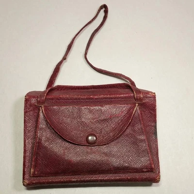 Vtg Antique Miniature The Book of Common Prayer With Bag Purse Pocket Cover  - Image 1 of 4