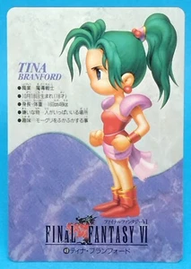 Tina  No. 49 Final Fantasy VI Carddass 1995 Bandai Retro Japan Cards Game - Picture 1 of 12