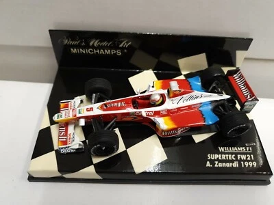 Williams Fw21 A. Zanardi Minichamps 430990005 1:43 Model - Image 1 of 3