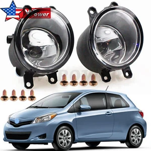 Nuevo par de luces antiniebla parachoques delantero derecho izquierdo para Toyota Yaris 2006-2019 EE. UU. - Imagen 1 de 6