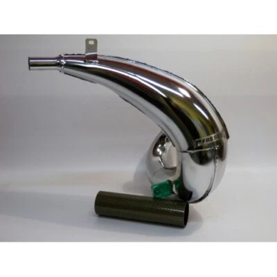 Fresco Racing CHROME Expansion Pipe Exhaust For BETA RR 250 / 300 2012-2025 - Image 1 of 4