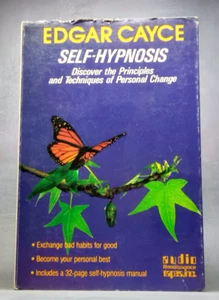 EDGAR CAYCE SELF-HYPNOSIS Audio Cassette & Manual @1987 - Picture 1 of 4