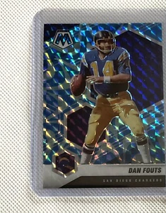 Panini Mosaic 2021 - Mosaic Reactive Blue Prizm #112 Dan Fouts - Imagen 1 de 2