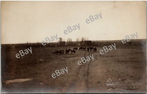 Postcard NE Day, Nebraska; Ghost Town; Early Ranch, Deuel County RPPC Ai - Picture 1 of 3