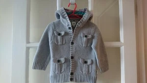 Baby Boy Ted Baker Knitted Cardigan Great Condition 9-12 Months - Picture 1 of 8