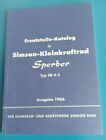 Ersatzteilkatalog Sperber  SR 4-3 Ausgabe 1966