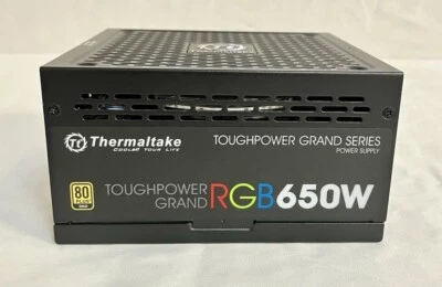 Thermaltake Toughpower Grand RGB 650W 80+ Gold Smart Zero 256-Color RGB - Image 1 of 3
