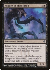 Reaper of Sheoldred New Phyrexia NM Black Uncommon MAGIC MTG CARD ABUGames