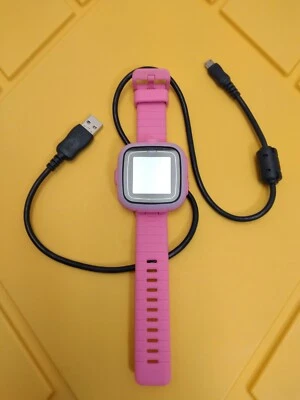 Reloj inteligente Vtech Kidizoom 1557 rosa con cable USB Vtech probado Foto 1 de 4