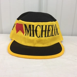 NOS Vintage Michelob Beer Yellow/Black Painters Hat Cap Pittsburg Priates Colors - Picture 1 of 7