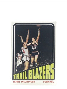 1972-73 Topps BASKETBALL #143 Terry Dischinger. EXM-MINT.
