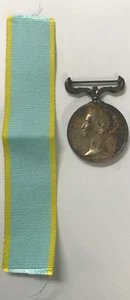 1854 Great Britain UK Queen Victoria Crimea Russia War Silver Service Medal - Picture 1 of 2