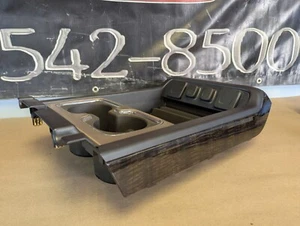 2016 Chevy Silverado GMC Sierra Upper Center Console Trim Plate Curly Koa - Picture 1 of 4