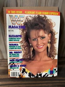 WWF Magazine May 1992 Miss Elizabeth - w/ merchandise catalog - Picture 1 of 1