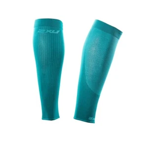 ***2XU Unisex Compression Performance Run Sleeve (UA2762b) Peacock (Size: L)*** - Picture 1 of 6