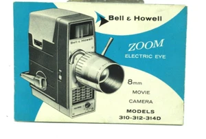 Vtg Bell & Howell 8mm Zoom Electric Eye Booklet - Picture 1 of 2