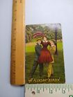 Postcard - Two Men Carrying a Woman Art Print - Love/Romance Greeting Card