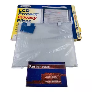 Kantek LCD Protect Privacy Antiglare Filter, Fits 17"-18" LCD Monitors, LCD17SV - Picture 1 of 8