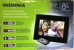 Insignia Digital Picture Frame 8” Brand New Items Still In Box (no memory inc) - Picture 1 of 10