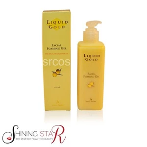 Gel espumante facial Anna Lotan Liquid Gold 200 ml 6,7 fl. oz nuevo - Imagen 1 de 1