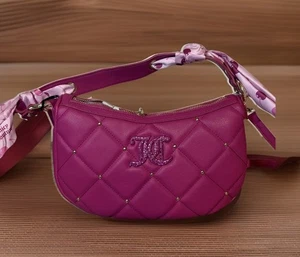 NWT Juicy Couture Holding The Line COHO Raspberry ๐ Shoulder Bag Pink Viral ๐ฅ - Picture 1 of 5