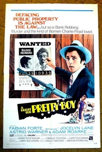 A BULLET FOR PRETTY BOY 1970 Poster mit tough punk Pretty Boy Floyd (Fabian) - Bild 1 von 1