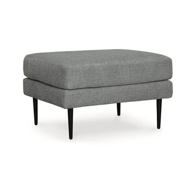 Фирменный дизайн от Ashley Contemporary Hazela Ottoman Chenille Charcoal - Изображение 1 из 4
