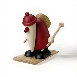 Björn Köhler - Papá Noel en esquí pequeño - NUEVO & EMBALAJE ORIGINAL - Imagen 1 de 1