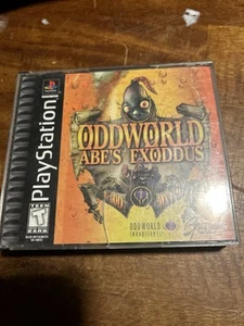Oddworld Abe's Exoddus PS1 PlayStation 1 Complete in Box - Picture 1 of 4
