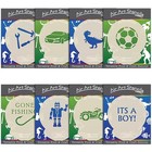 Stencils for Boys Sports & Hobbies - Cake and Craft Designs - Football Fishing +