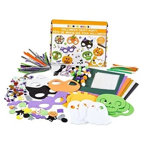 Halloween Craft Kit for Kids Ages 6+ - 200+ Pieces DIY Arts and Crafts Kit - Picture 1 of 7