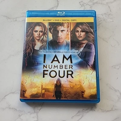 I Am Number Four NICE Three-Disc Blu-ray DVD Combo 2011 ALL region Discs FAST SH - Image 1 of 4