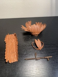 MARX JOHNNY WEST CHIEF CHEROKEE LOTTO DI 4 accessori spedizione veloce gratuita - Foto 1 di 6