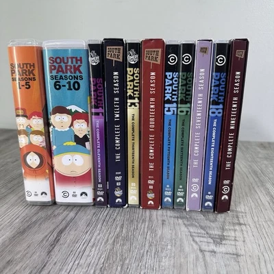 South Park DVD Lot - Complete Seasons 1-19 Animated TV Comedy Series  - Image 1 of 4