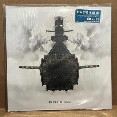Phish~ Big Boat (Limited Edition, Clear Vinyl) Double LP w/ Digital Download NEW - Image 1 of 3