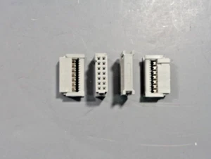 Ribbon Connectors by 3M, 4-Pack 14-Pin (2x7) Female IDC 2.54mm Pitch Made in USA - Picture 1 of 3